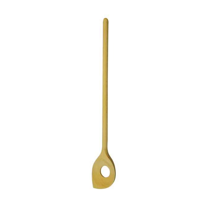 ملعقة خلط مدببة بفتحة 25 سم   Pointed mixing spoon with hole 25 cm