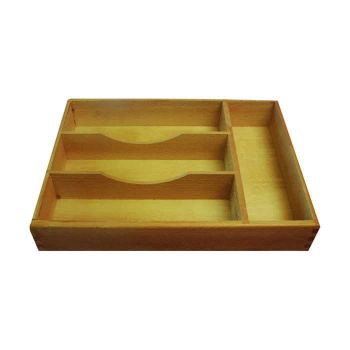 حامل أدوات المائدة ، خشب الصنوبر 1/4 31x26 سم      Cutlery holder, pine wood 1/4 31x26 cm